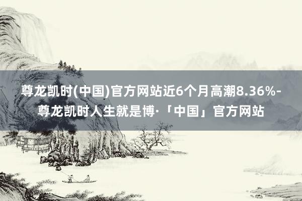 尊龙凯时(中国)官方网站近6个月高潮8.36%-尊龙凯时人生就是博·「中国」官方网站